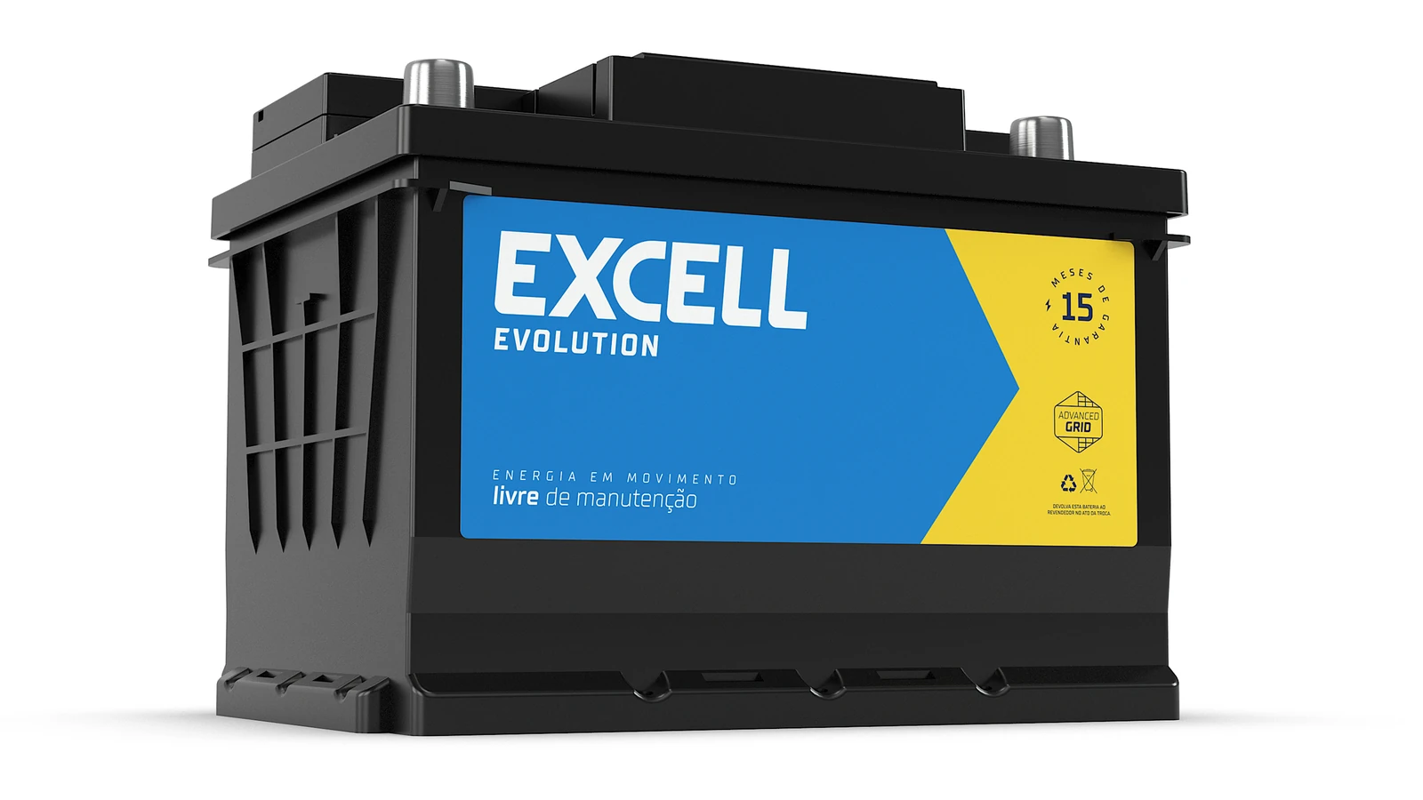 Bateria automotiva Excell Evolution